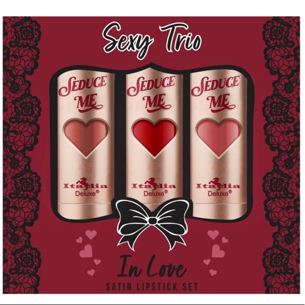 Italia Deluxe Lipstick set NEW